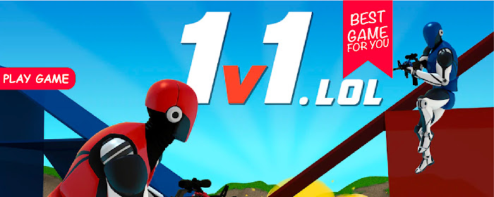 1v1 LOL Unblocked Game New Tab marquee promo image