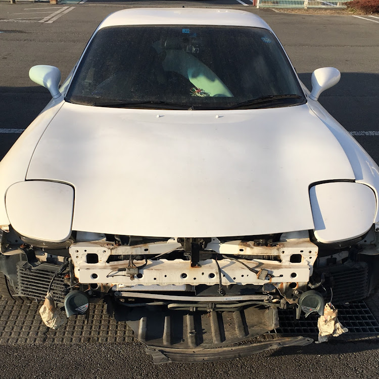 RX-7の事故には気をつけましょう・事故・自爆・龍星ぺぺろん・rx-8に関するカスタム事例の投稿画像9枚目