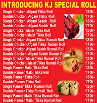 Kathi Junction menu 3