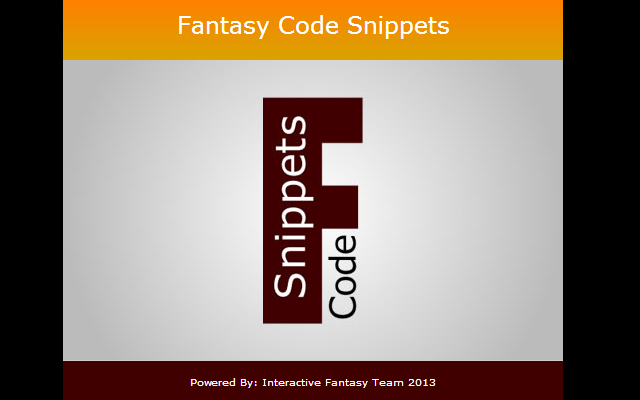 Fantasy Code Snippets Preview image 0