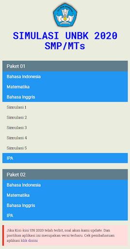 100 Siap Jawab Soal UNBK-USBN-UNKP SMP/MTs