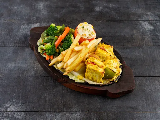 Desi Paneer Tikka Sizzler