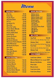 Green Star Inn Hotel menu 4