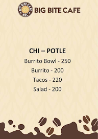 Chi-Potle By Big Bite Cafe menu 1