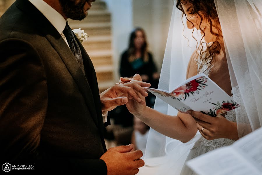 Wedding photographer Antonio Leo (antonioleo). Photo of 31 August 2019