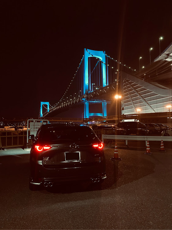 CX-5の夜カメ活・レインボーブリッジ・芝公園・起きた事は仕方ない・気分転換に関するカスタム事例の投稿画像3枚目