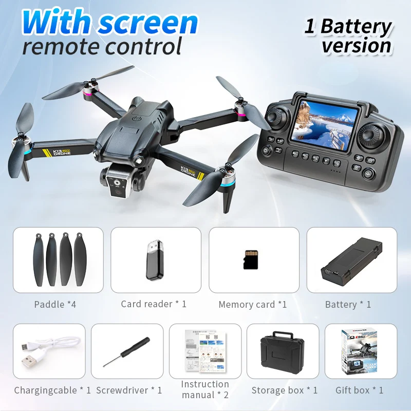 Aerial Photography Brushless Drone Toy with Remote Control Easy to Fly and Stable Captures Amazing Photos and Videos Per
