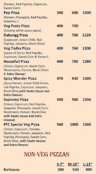 Pizza And Food Cafeteria menu 2