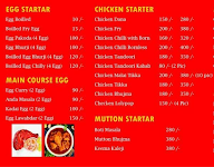 Aakhet Mutton And Chicken menu 2