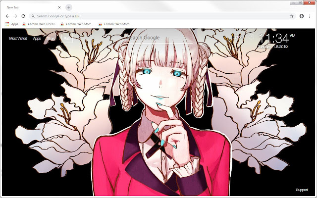 Kakegurui HD  Wallpapers  Anime  New  Tab  HD  Wallpapers  