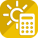 Icon All-In-One Solar Calculator