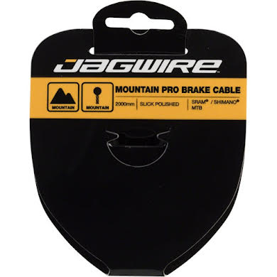 Jagwire Pro Brake Cable 1.5x2000mm Pro Polished Slick Stainless SRAM/Shimano MTB alternate image 0