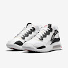 jordan ma2 white / university red / light smoke gray / black