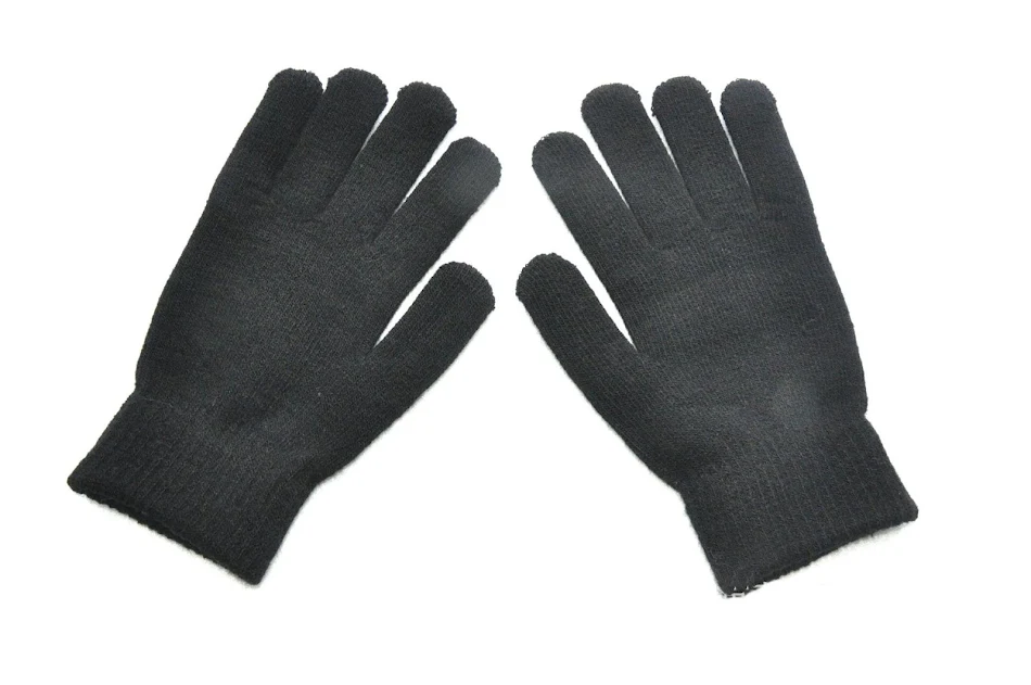 Gants en laine tricotés pour femmes