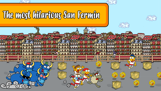 Run San Fermin Run (Mod Money)