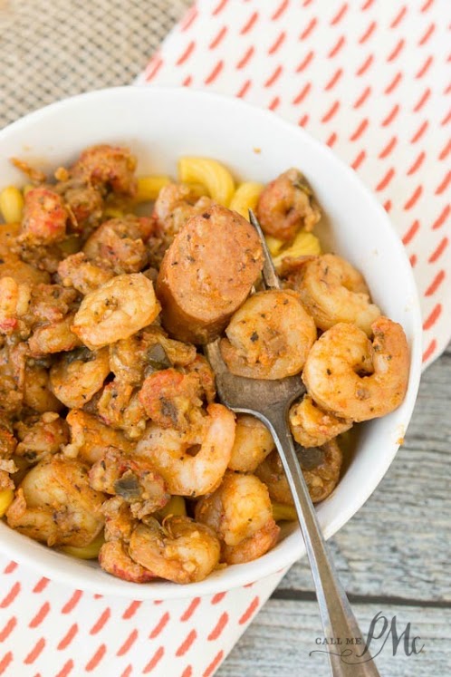 Click Here for Recipe: New Orleans Sausage Shrimp Crawfish Pasta