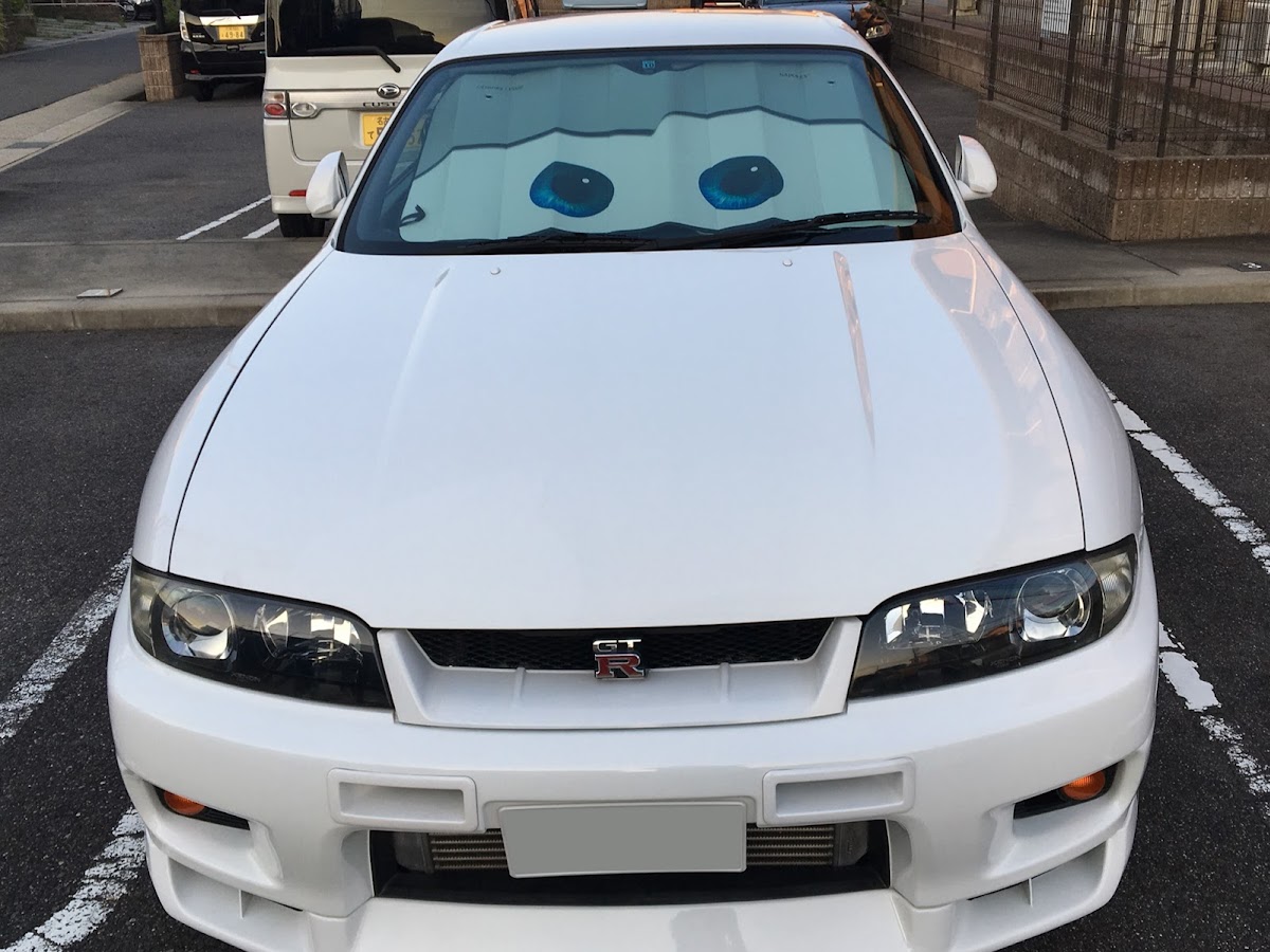 贈り物 日産スカイラインGTR R33 サンシェード