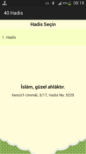 40 Hadis