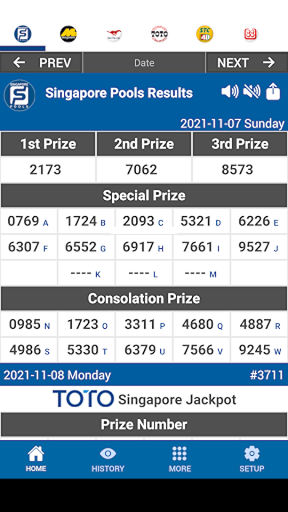 Singapore Pools Live4D Results