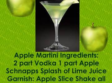 Apple Martini