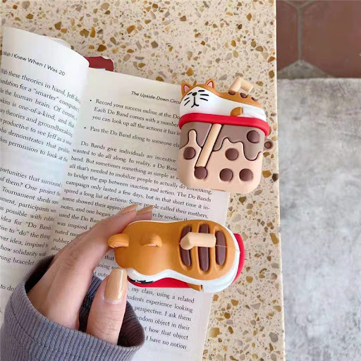 Title 8, Cartoon Cute Baby Milk Tea Cat Bluetooth Earpho...