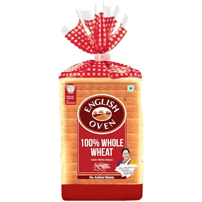 English Oven Bread - Whole Wheat - 250 g
