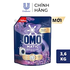 OMO Nước Giặt Khử Mùi Thơm Thư Thái Cửa Trước 3.6kg/ túi