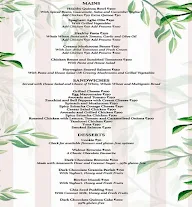 Fresh Pressery Cafe menu 2