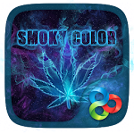 Cover Image of Download Smoky Color 3D Go Launcher Theme v1.0 APK