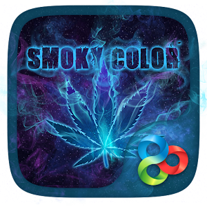 Smoky Color 3D Go Launcher Theme  Icon