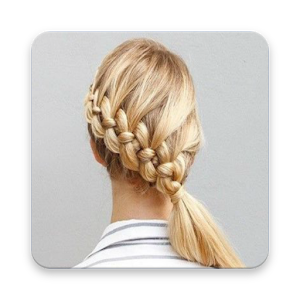 Easy Hairstyle Step By Step  Icon