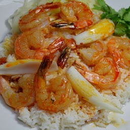 Chili-Lemongrass Shrimp Plate