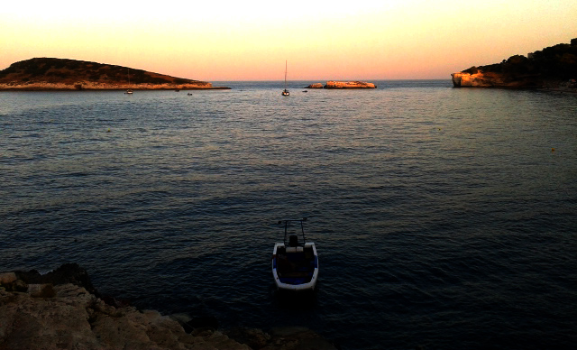 a sunset of colour. Gargano di sunrise