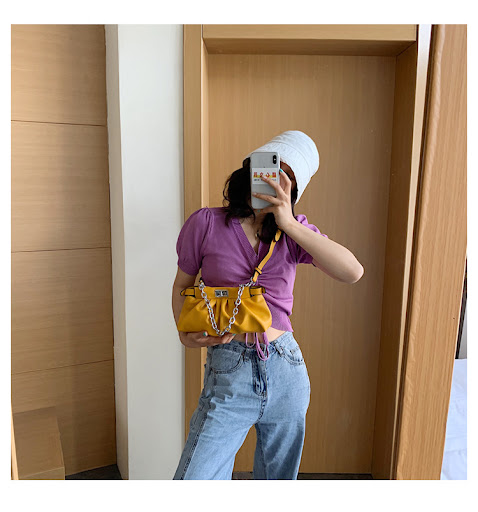 Title 19, French bag fold cloud underarm bag offers styli...