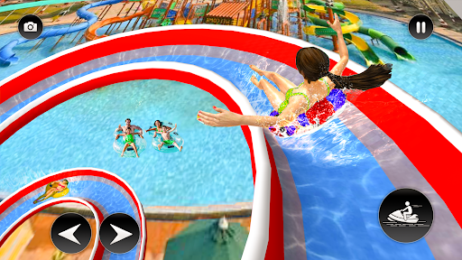 Water Slide Games Simulator