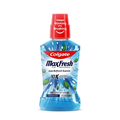 Colgate Mouthwash - Plax Peppermint