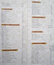 Hotel Revoli Inn menu 1