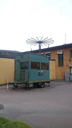 Old Mobile Radar Vihecle 