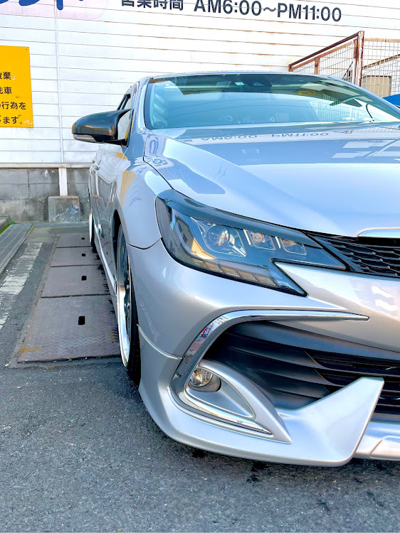 マークXの愛車の半顔が見たい・マークX130系後期に関するカスタム事例の投稿画像2枚目