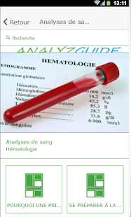 ANALYZGUIDE analyses médicales et analyses de sang 1.1 APK + Мод (Бесконечные деньги) за Android