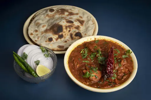 Chicken Kolhapuri With 2 Roti