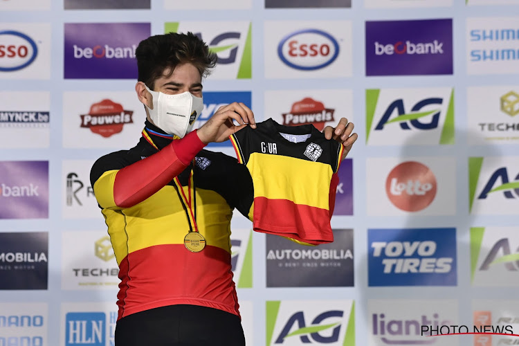 Wout van Aert als Belgisch kampioen veldrijden al op stap geweest met Georges