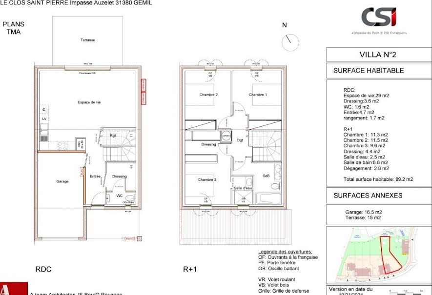 Vente maison 4 pièces 89 m² à Montastruc-la-Conseillère (31380), 325 000 €