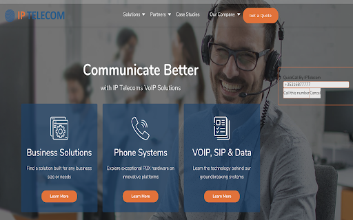 IPTelecom Browser Call