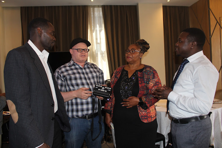 Include Platform knowledge manager Obadia Miroro, Kilimanjaro Blind Trust Africa regional programme manager Alex Ngungua, PAL Network consultant Lydia Chege and PAL Network CEO Armando Ali during a workshop on inclusion opportunities for children with special needs education at Best Western Plus Hotel in Westlands, Nairobi on May 27.