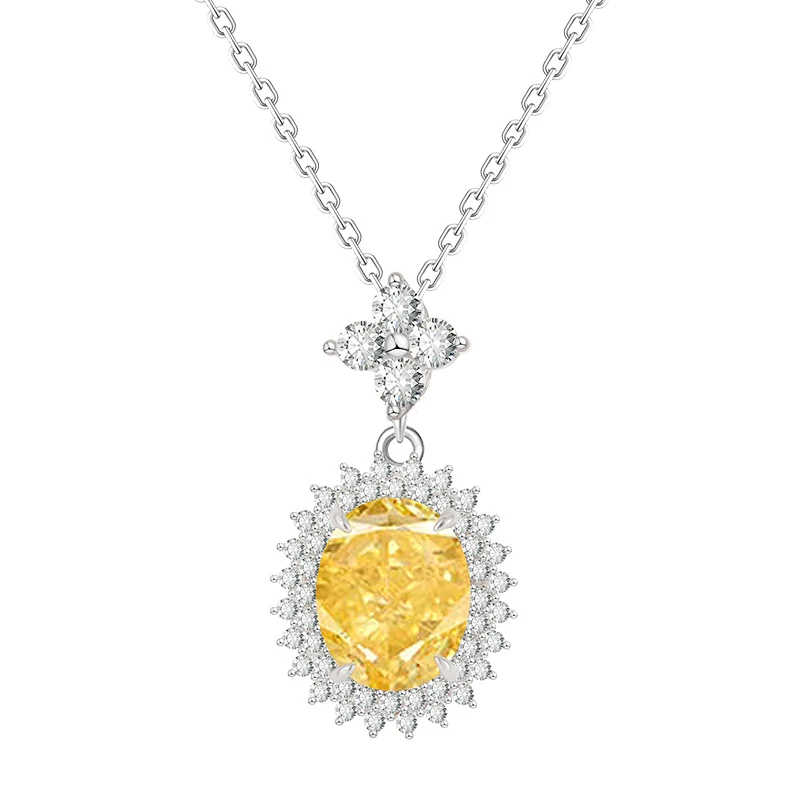 Collier en argent sterling S925 pour femme