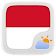 Bahasa Indonesian GO WeatherEX icon