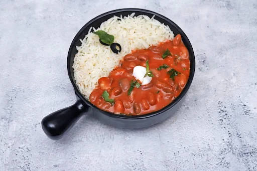 Classic Rajma Masala With Steamed Rice