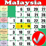 Cover Image of Download KALENDER Malaysia 2020 HD(Tulisan Hari dalam JAWI) 1.0 APK