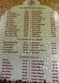 Bhai Jaan Dhaba menu 2